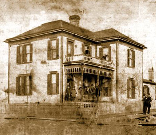 Historical Photo of the Blind Boone Home