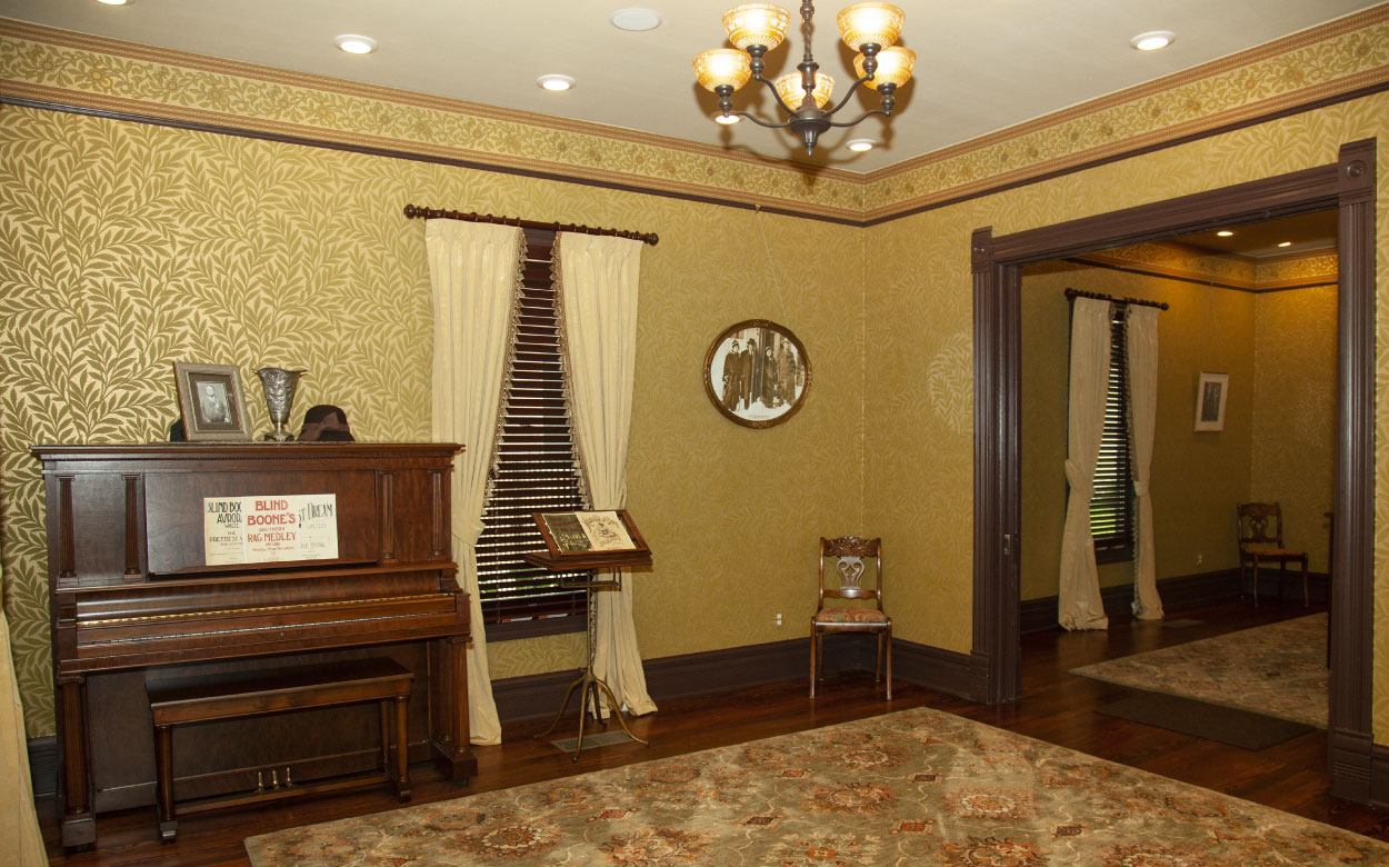 Event Space and Piano in the Blind Boone Home